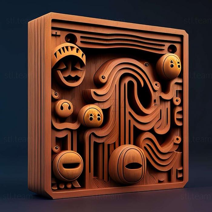 3D модель Гра Музей Pac Man (STL)